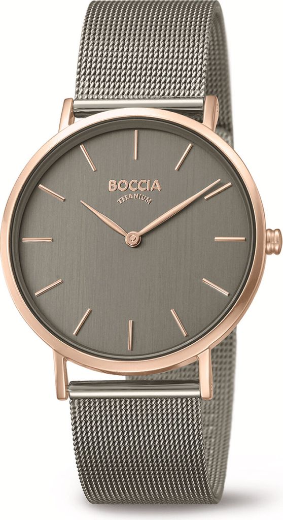 Boccia Damen Armbanduhr Trend 3273-08 Titan rosegold IP Produktbild 