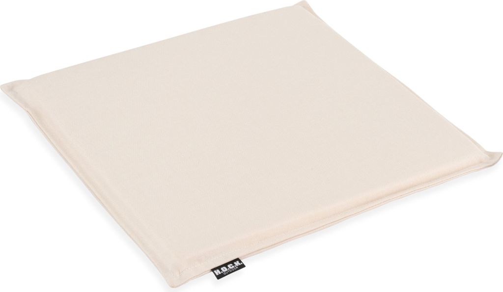H.O.C.K. Classic Uni Outdoor Sitzkissen MINNI 35x35x2cm creme