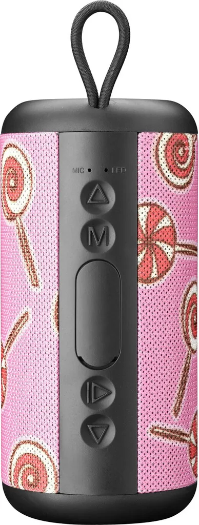 Enceinte compacte rose 5W : la solution audio pour petit espace et voyage