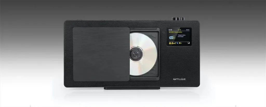Muse M-65DBT Micro-chaîne Bluetooth et DAB+ avec Lecteur CD et Port USB