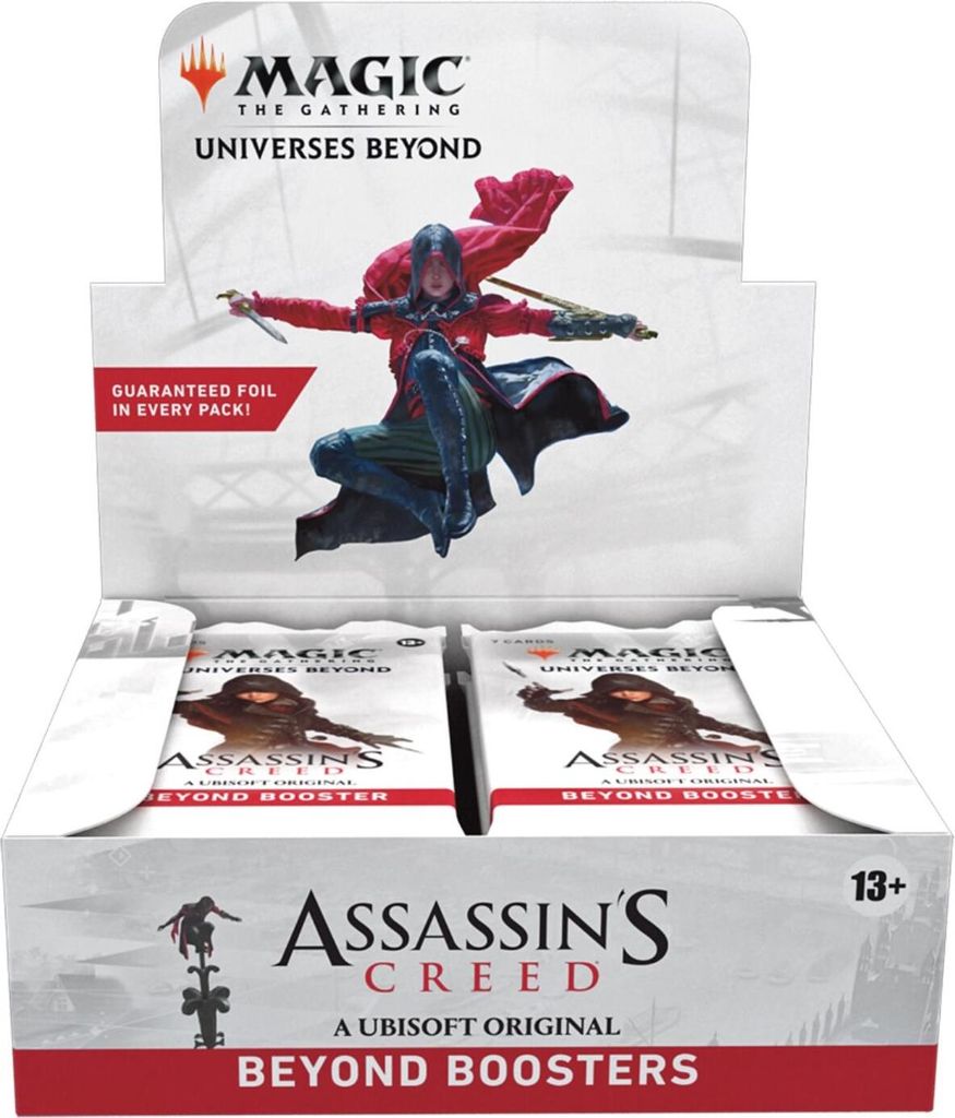 Wizards of the Coast Magic the Gathering Universes Beyond: Assassin's Creed Beyond-Booster Display (24) englisch