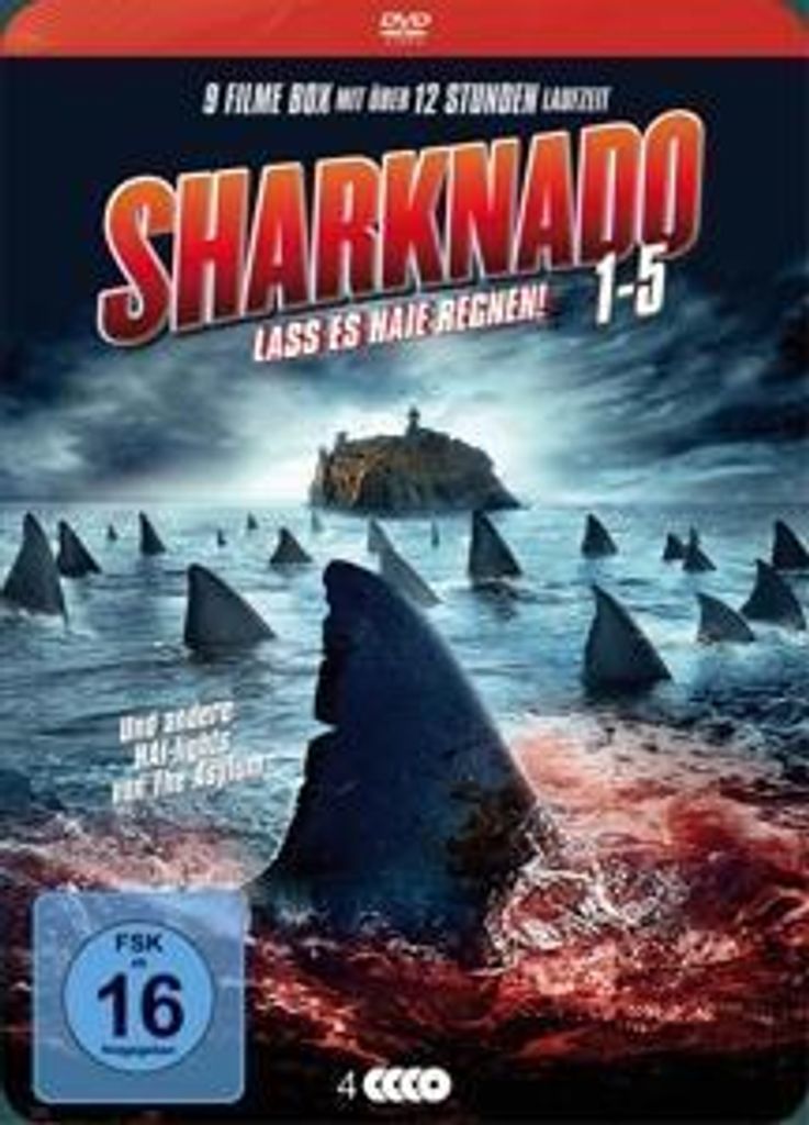 Ziering/Reid/Heard: Sharknado 1-5 - Lass es Haie regnen!