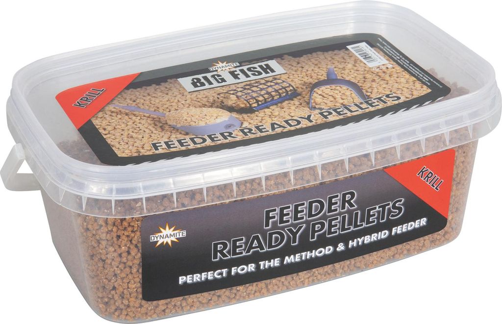 Dynamite Big Fish Feeder Ready Pellets (red/krill)