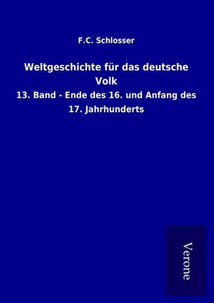 Weltgeschichte für das deutsche Volk