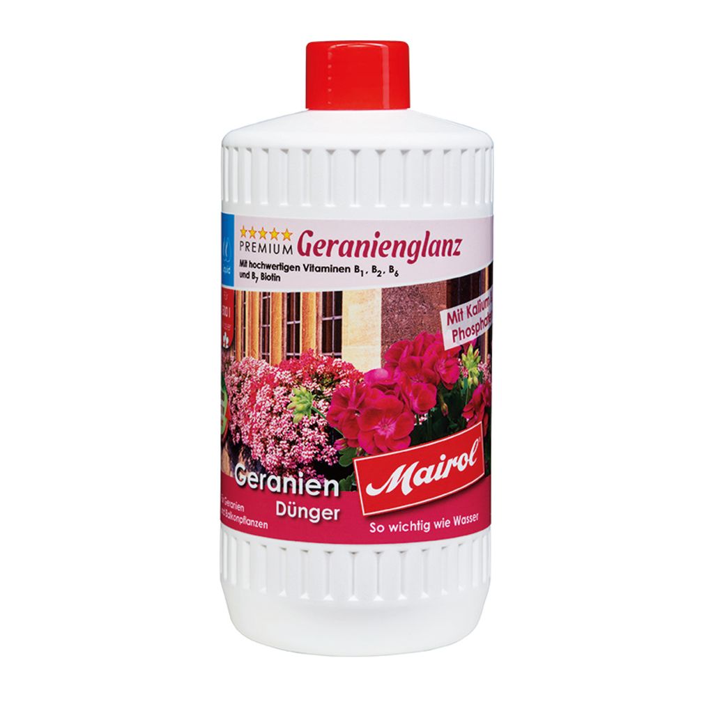 MAIROL Premium Geranien Dünger Geranienglanz Liquid, 1.000 Produktbild 