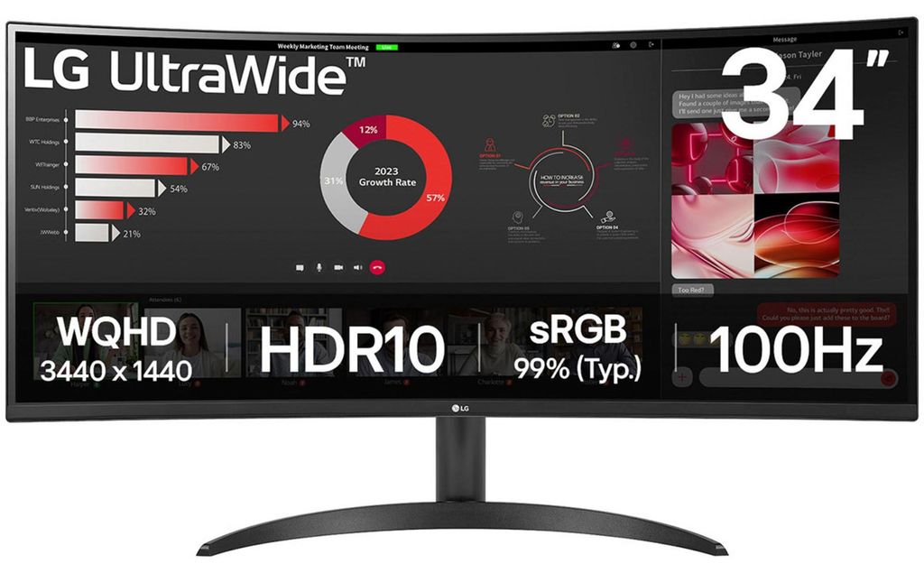 Lg 34Wr50Qk-B.aeu Produktbild 