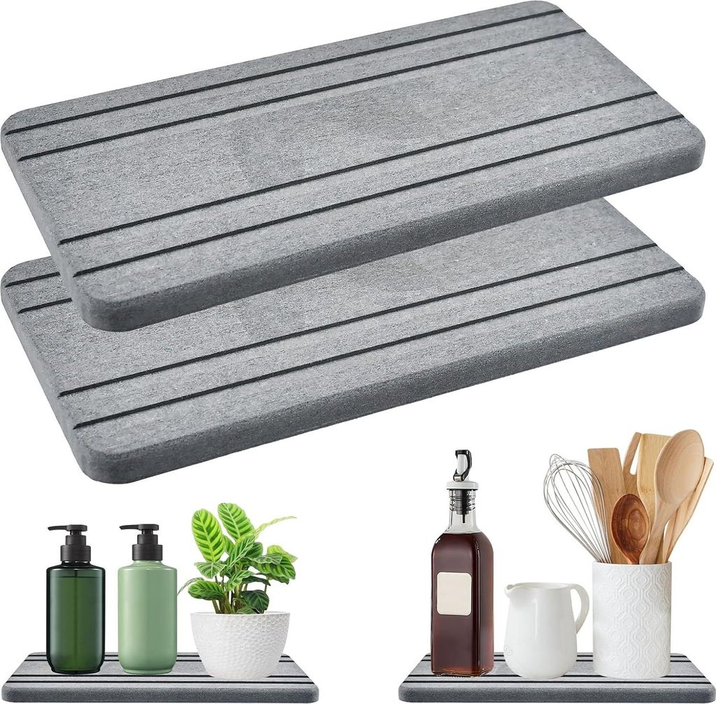 Wasserabsorbierende Steine für Spülbecken - ideal für Gartenzubehör - 2 Stück