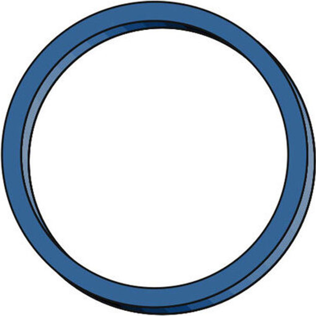 50x Gummiringe Gummibänder Ø 20mm 1mm in blau ca. 370 Stk. 50 gr.