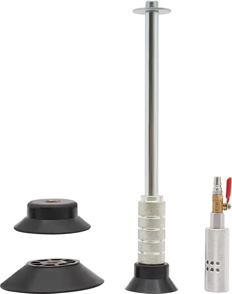 Kit débosseleur automatique en métal argenté pour carrosserie voiture