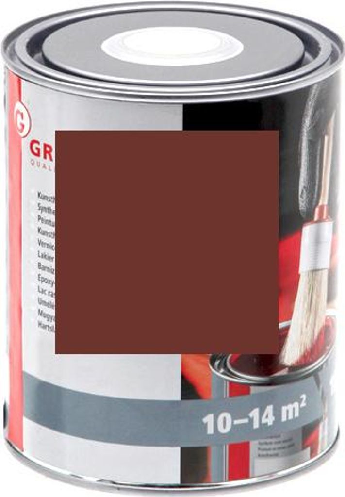 Lack oxidiert rot RAL 3009 NOPOLUX WILCKENS GRANIT 1 l Dose