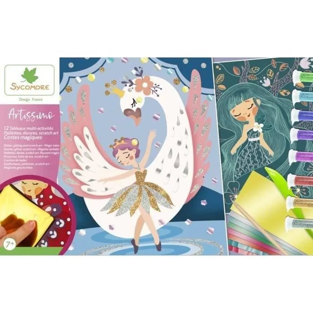 Set Artissimo Sycomore : 12 Grands Tableaux avec Finition Brillante - 2