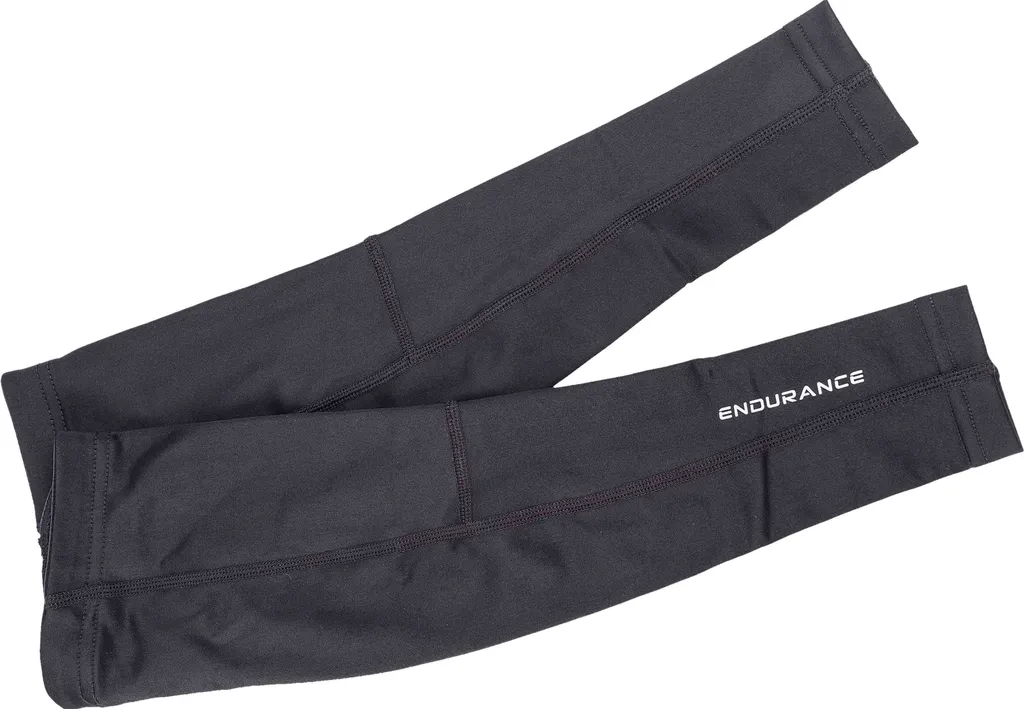 Manchons de sport réfléchissants Endurance Lotta 1001 Black en taille S