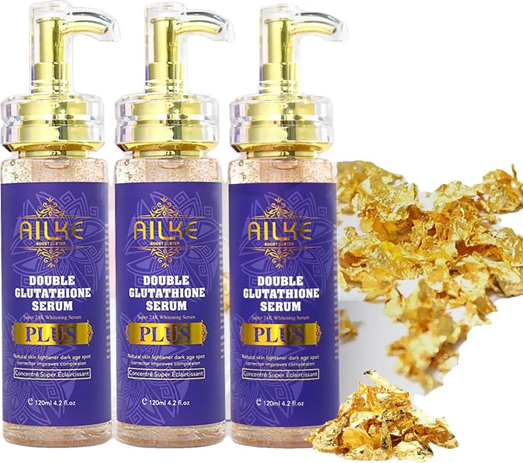 Crema Sbiancante Macchie Viso e Corpo - Kit 3 Sieri Idratanti Glow