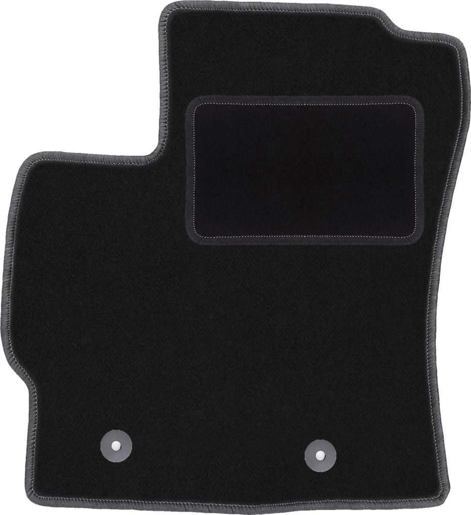 Tapis de sol noir pour le conducteur : monospace Toyota Image du produit 