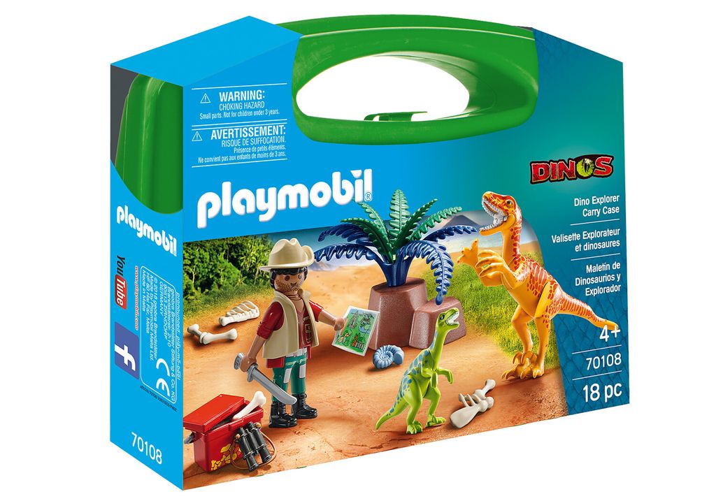PLAYMOBIL 70108 Dino Rise Dino explorer to go Immagine del prodotto 