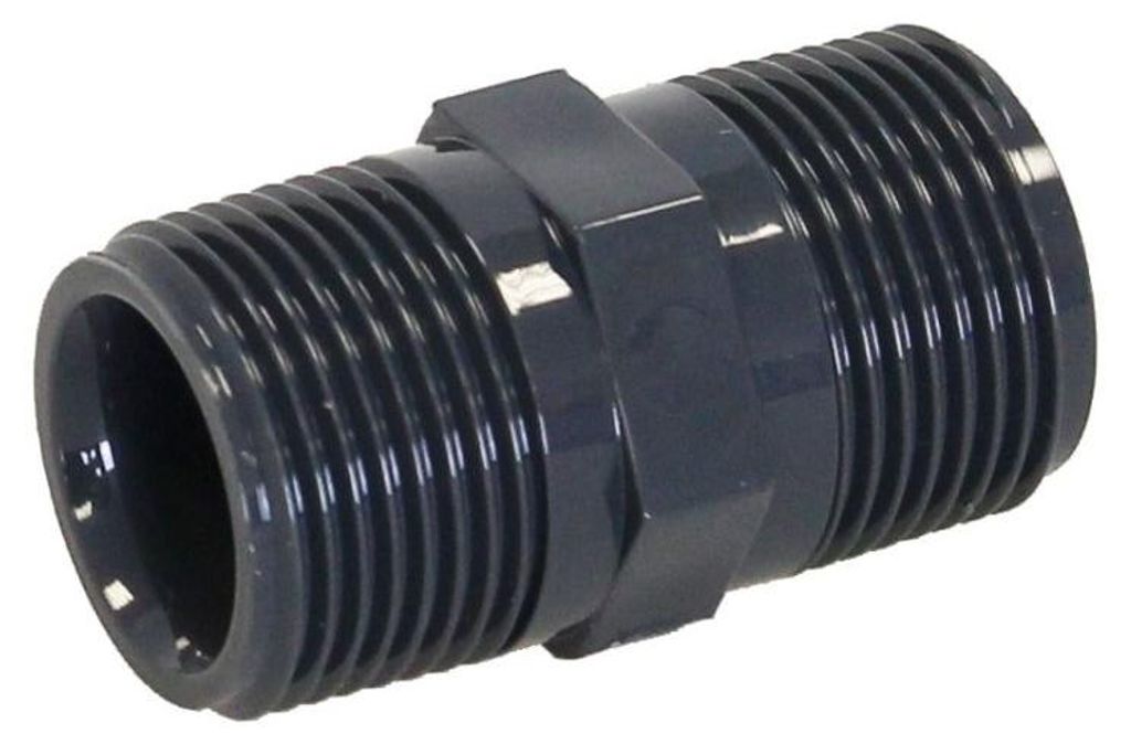Suevia PVC-Doppelnippel ¾" - 103.0834