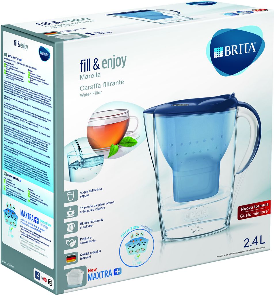 Vodný filter BRITA Marella modrý vrátane 1 filtračnej Obrázok produktu 36
