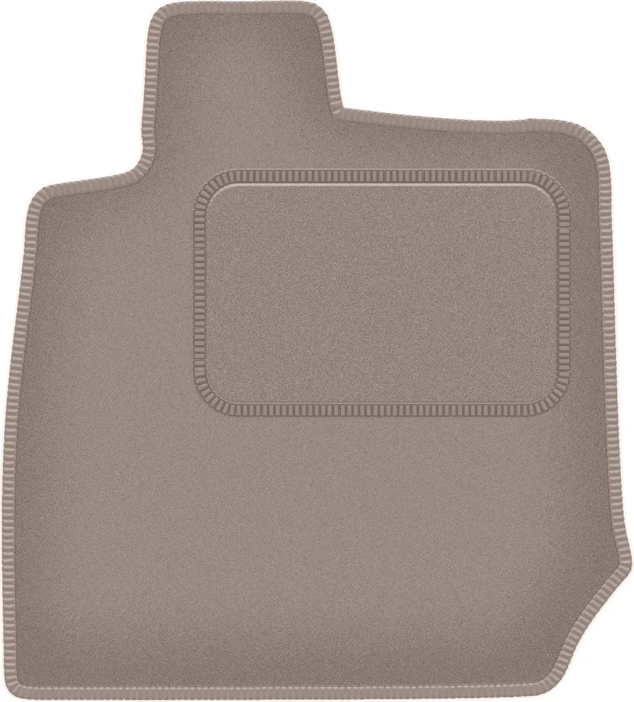 Tappetino Conducente Beige Isuzu D-MAX 2019+ Velluto Morbido