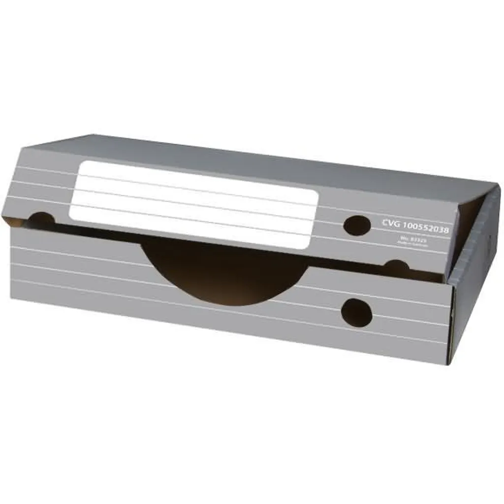 ELBA tric Boîte à archives A3 gris-blanc en carton ondulé solide 83325