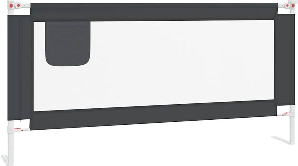 vidaXL Chránič postele pro batolata tmavě šedý 190x25 cm Obrázek produktu 