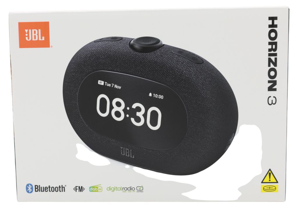 JBL HORIZON 3, Hodiny, DAB, DAB+, FM, 87,5 - 108 MHz, Obrázek produktu 