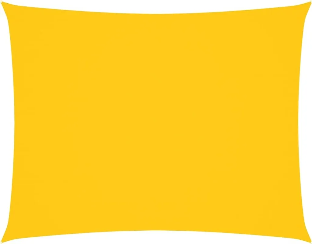 Tenda Vela 5x7 m Oxford Giallo: Telo Parasole Impermeabile Professionale
