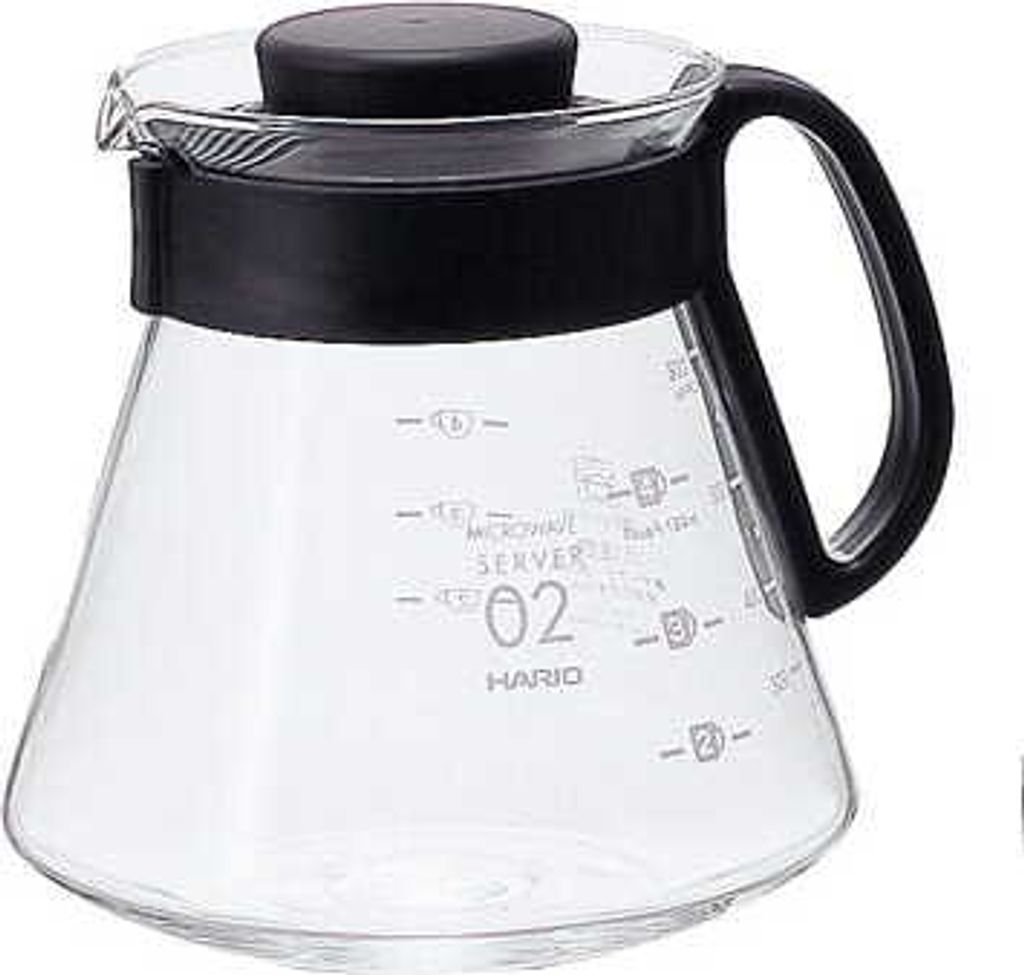 Hario V60 Range Server 600, 0,6 l, Szkło, Polipropylen Zdjęcie produktu 