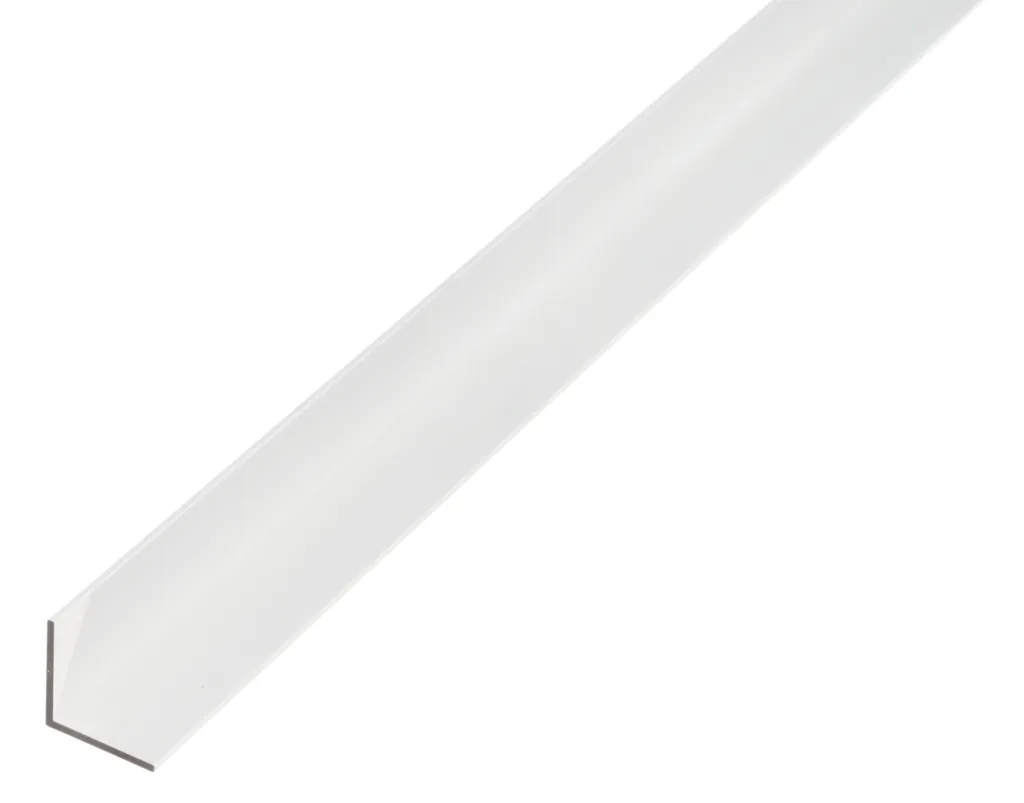 Alberts 498184 Cornière en Aluminium Anodisé Argent 1000x20x20mm - 7pcs