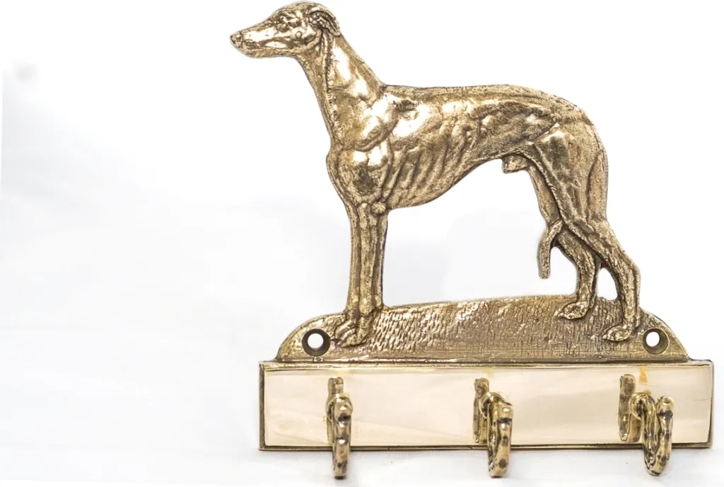 Portachiavi Vipet Art-Dog in Lega ZnAl e Ottone - Massima Resistenza