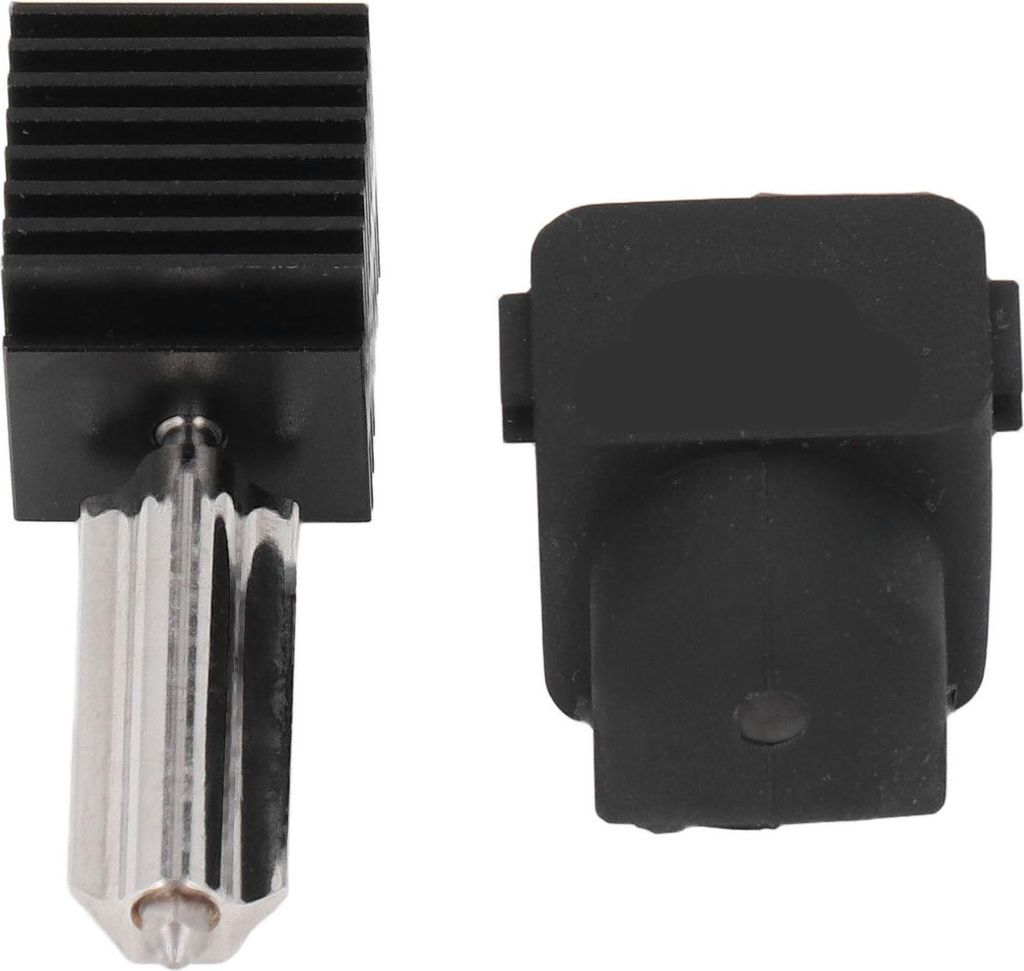 3D-Drucker-Hotend-Kit für A1 Mini-Druckkopf, Edelstahl, 0,4 mm abnehmbare Düse, Hotend mit Silikonhülle