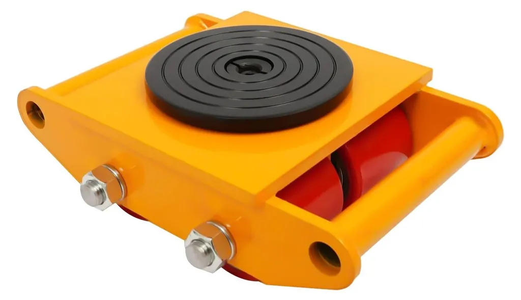 Roulettes pivotantes 6t en acier allié lot de 4 pour charges lourdes