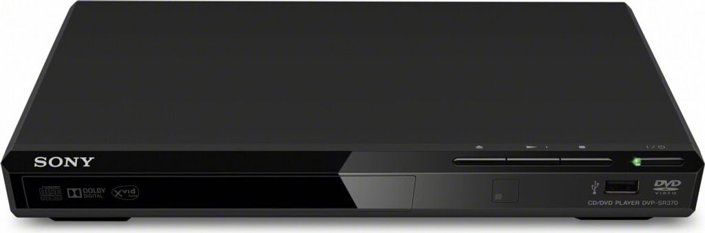 Sony DVP-SR370, NTSC,PAL, DTS, MPEG1,MPEG4, AAC,LPCM,WMA, Obrázok produktu 