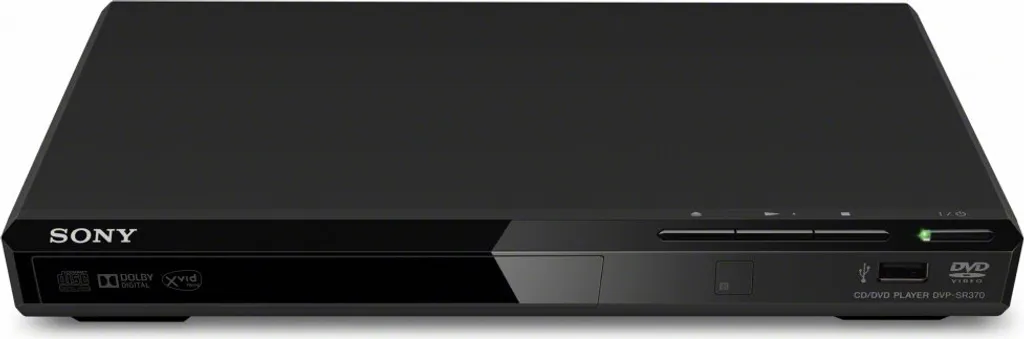 Lecteur DVD Sony pour Films et Musique avec Lecture USB et Formats CD