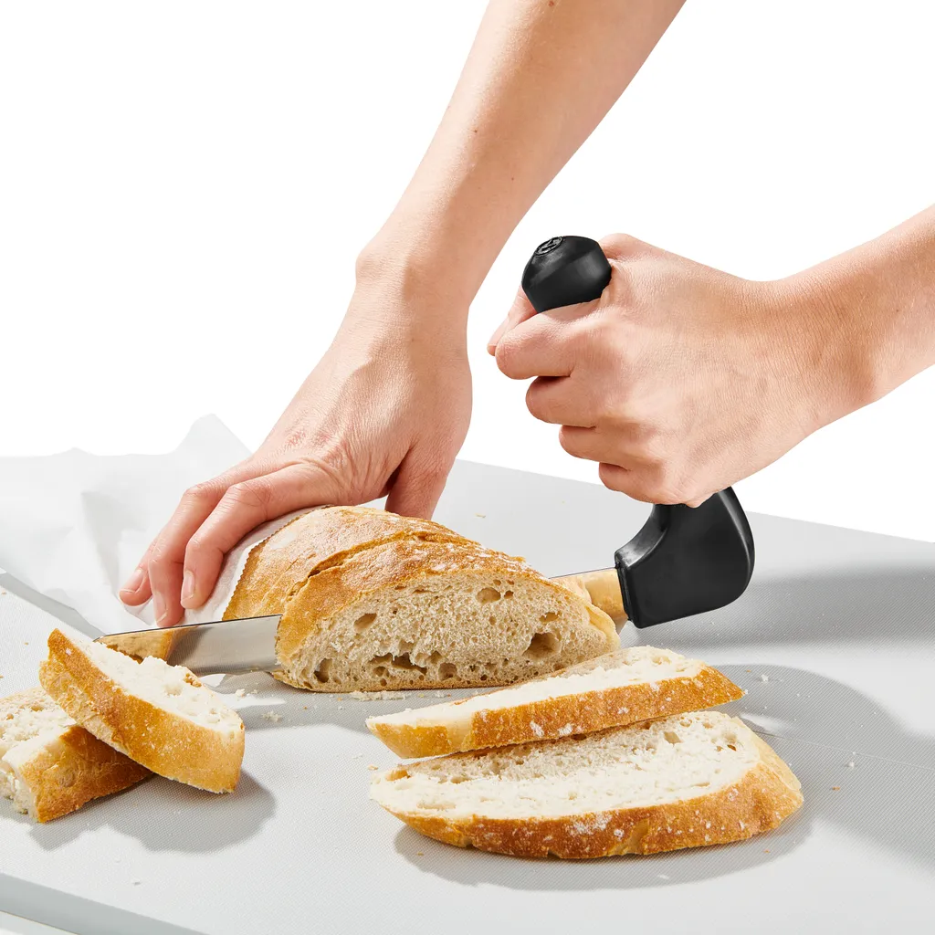 Vitility NE550612282: Coltello Pane Ergonomico per Presa Facile - 4