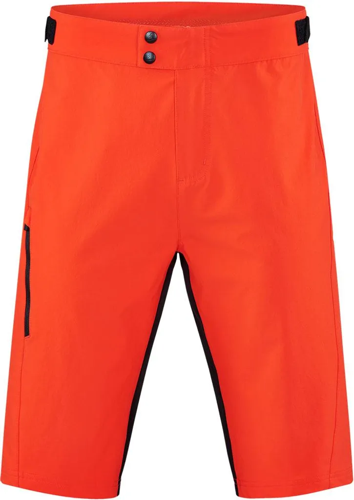 Short de VTT Cube Teamline Baggy Noir avec Sous-short Amovible Intégré