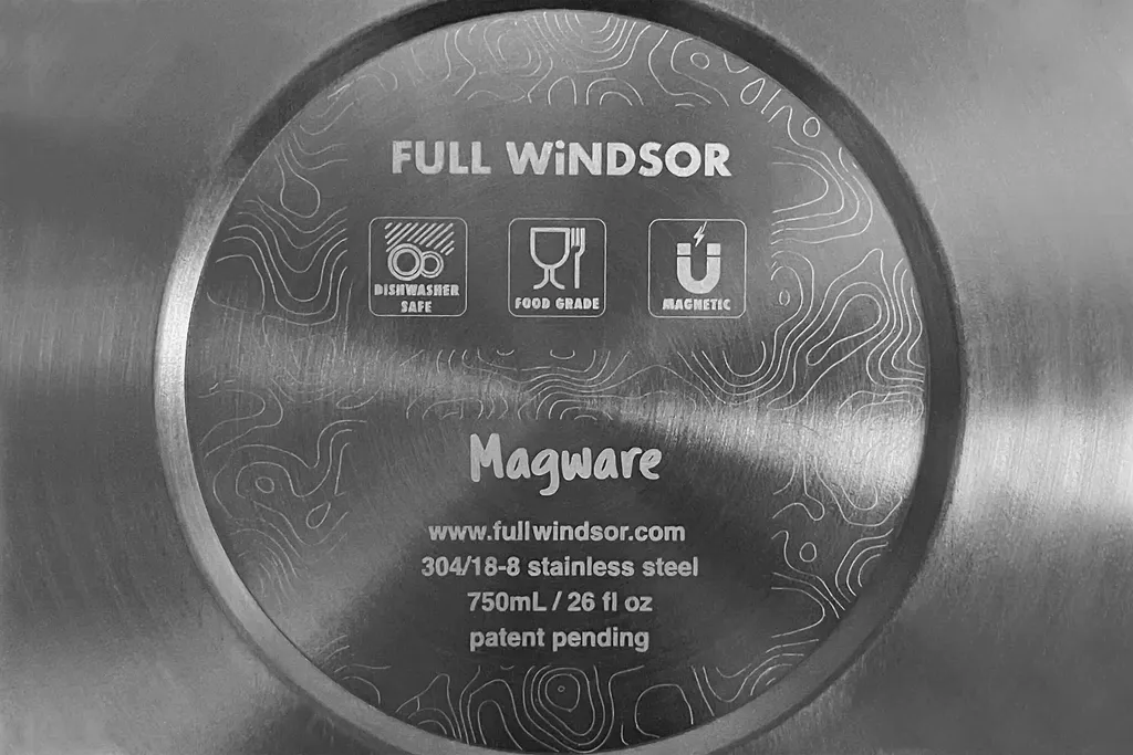 Vaisselle magnétique Full-Windsor Magware, kit repas léger et durable - 6