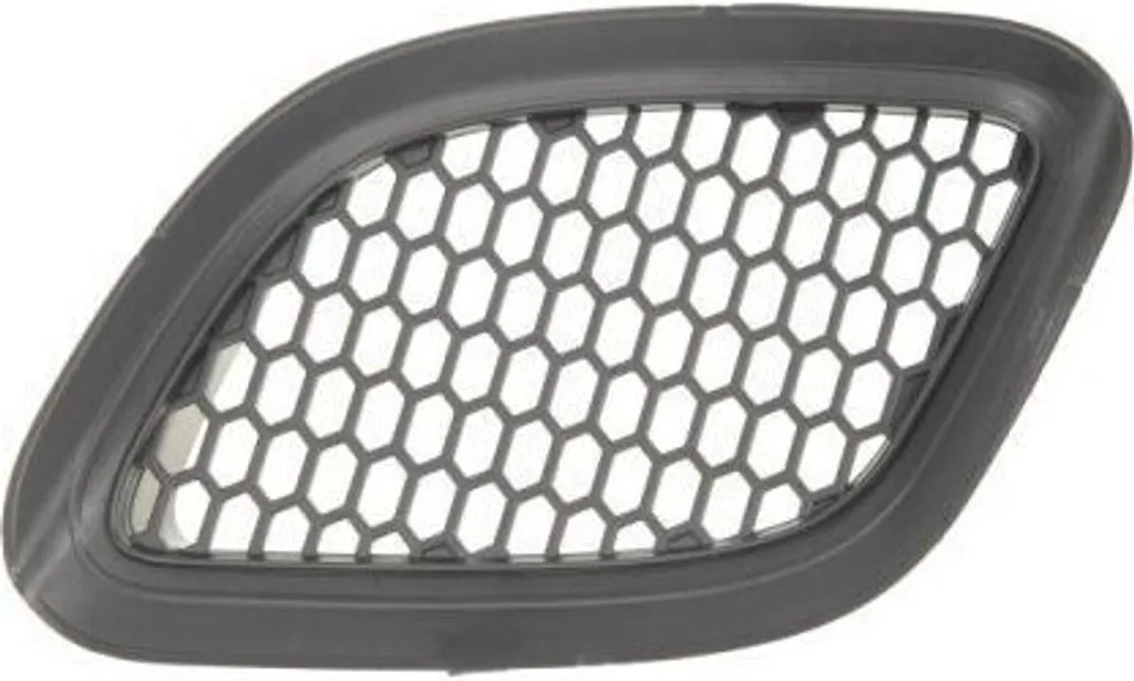 Grille de pare-choc avant droite pour Fiat 500 série 312 coloris noir mat