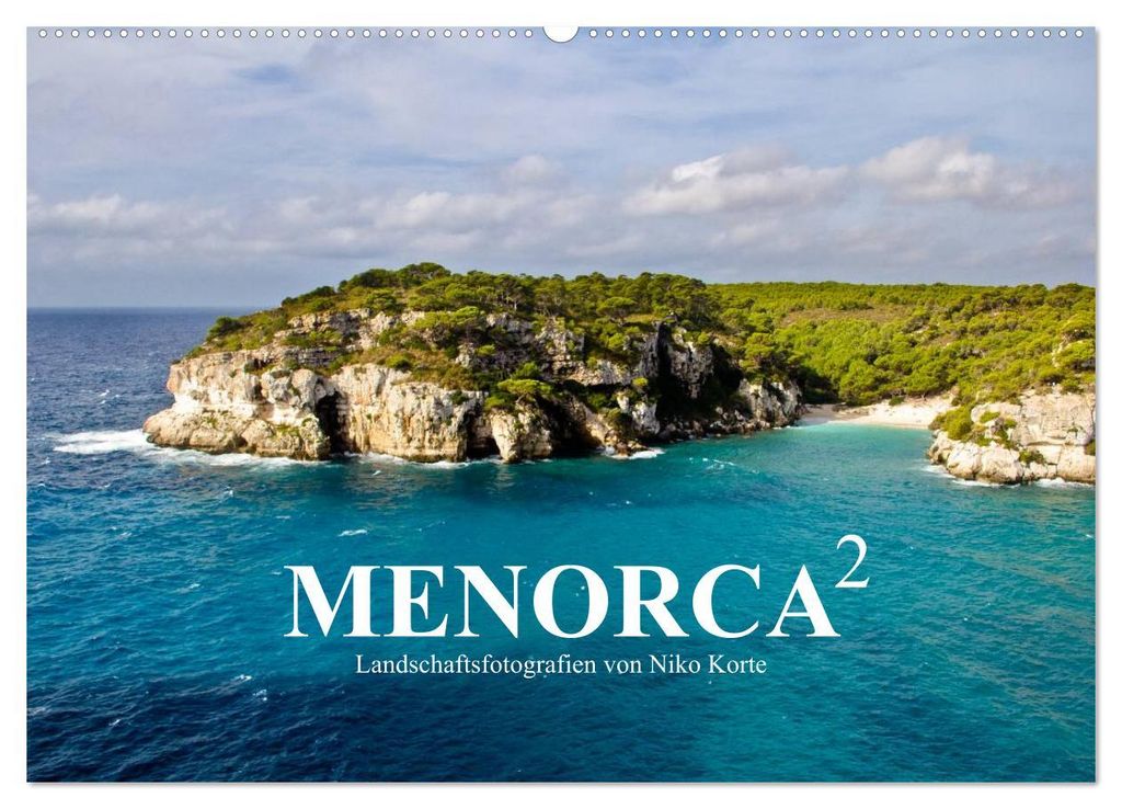 MENORCA 2 - Landschaftsfotografien von Niko Korte (Wandkalender 2027 DIN A2 quer), CALVENDO Monatskalender