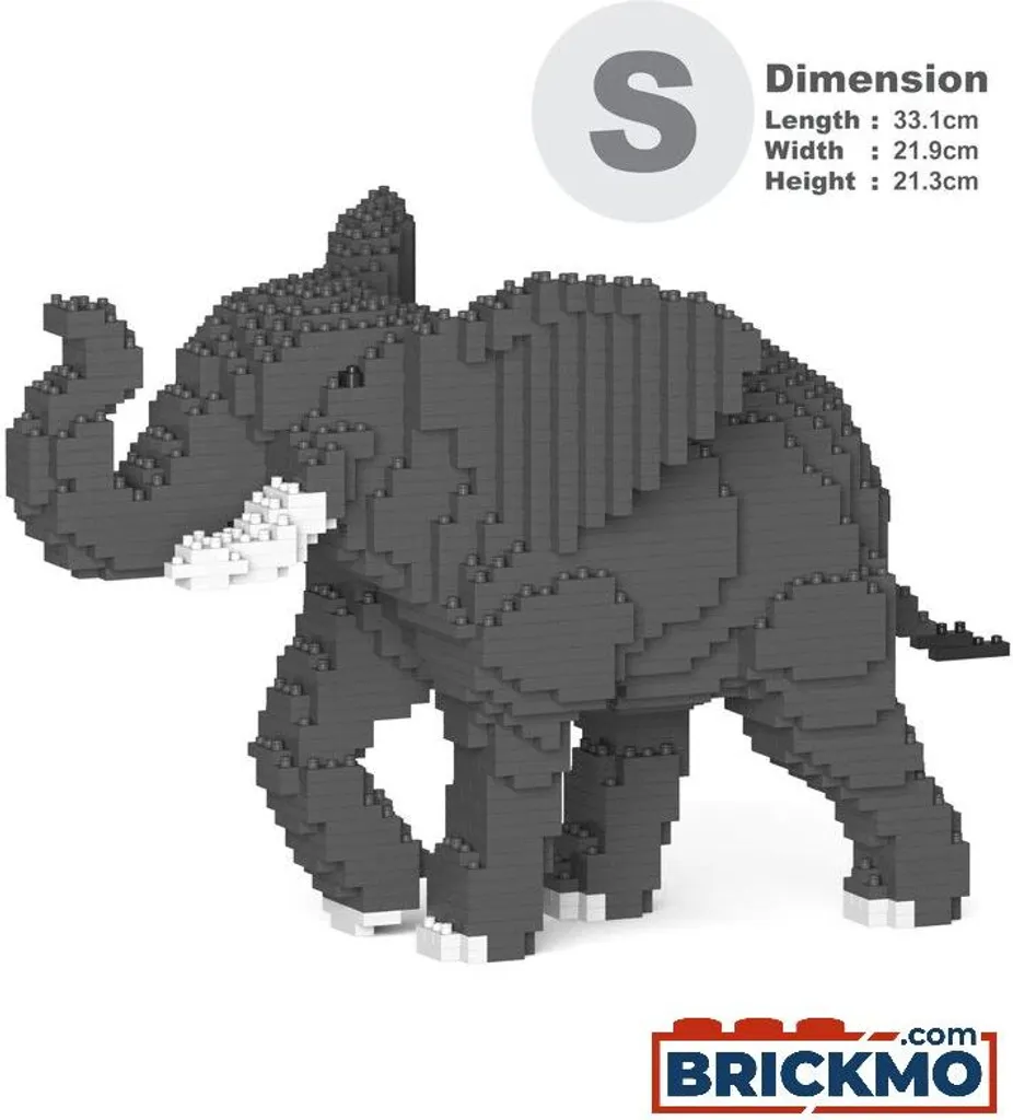 Kit Construction Éléphant JEKCA ST19ML06 - Activité Créative pour Adulte