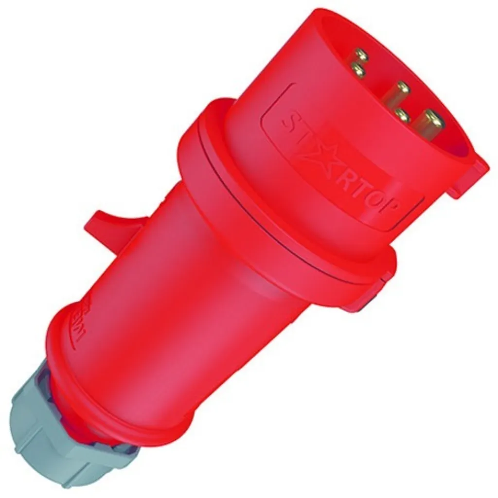 Prise inverseur de phase triphasée 16A 400V IP44 pour moteurs 5p