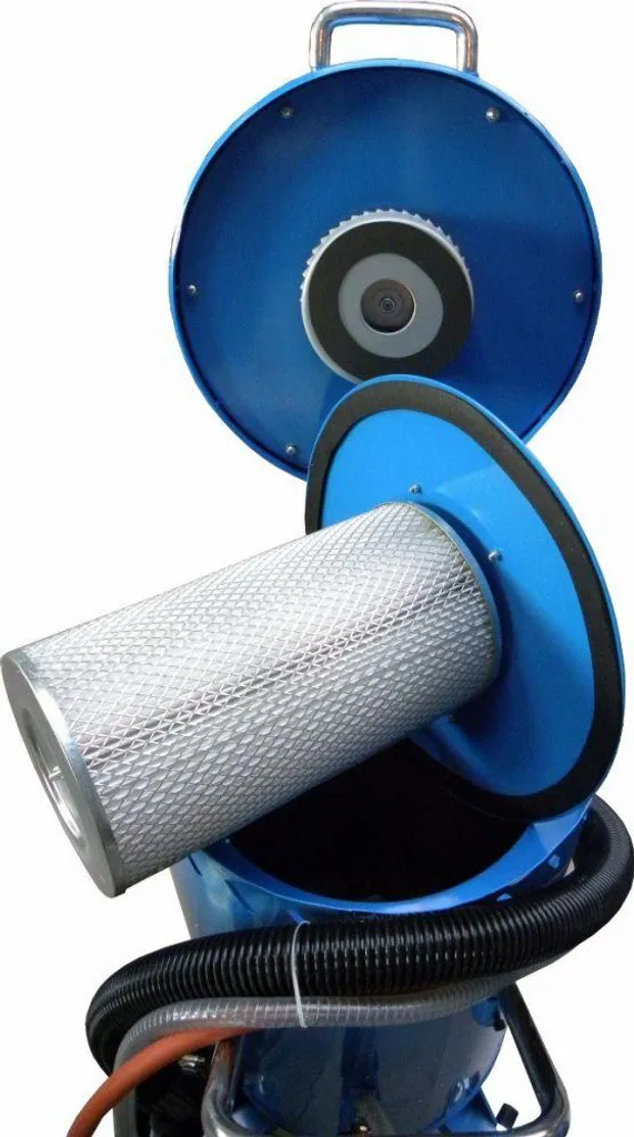 Machine de sablage mobile 106l avec réservoir acier et manomètre - 2