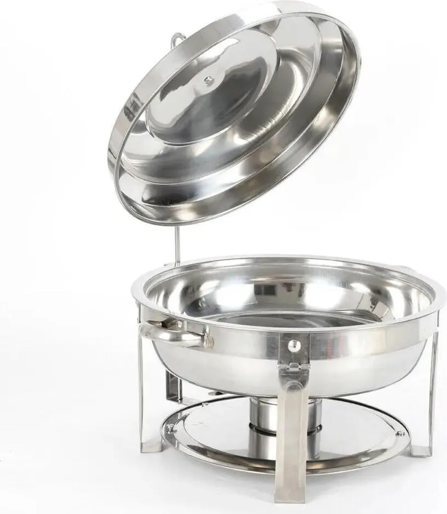 Chafing dish en inox 7,5 L compatible four et lave-vaisselle Platine