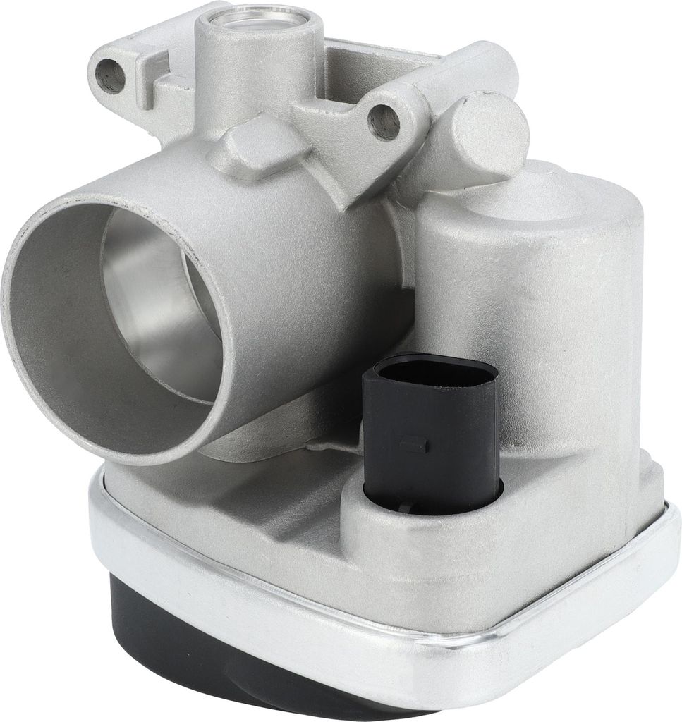 Drosselklappenbaugruppe kompatibel für POLO für SKODA FABIA CORDOBA IBIZA mk-4 1.2L 1.4L, 46mm Aluminiumlegierung Silber Ton Motor Drosselklappen...