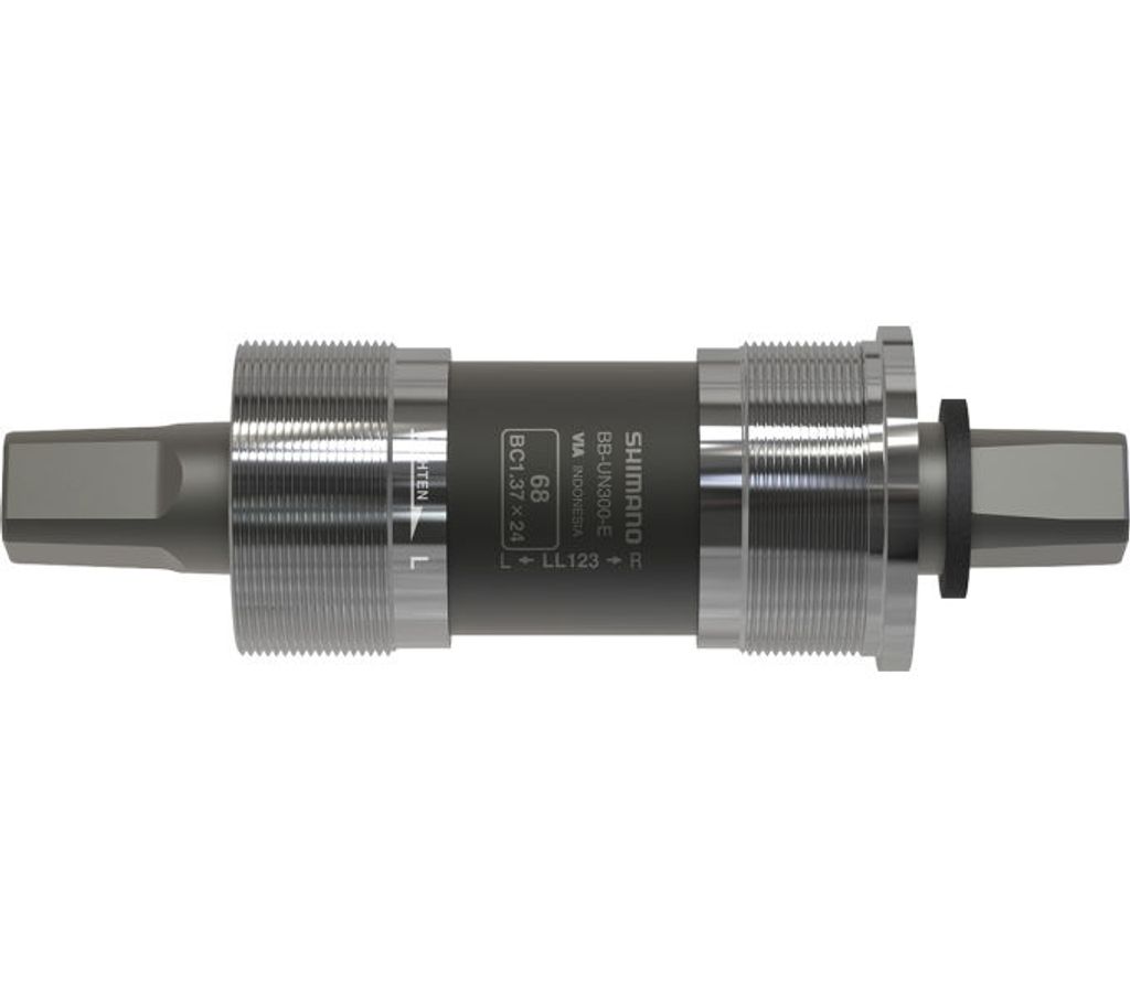 Shimano Innenlager Innenlager BB-UN300 Vierkant BSA, Länge:122.5 mm, Montage:geschraubt (f. E-Typ), Breite:68 mm