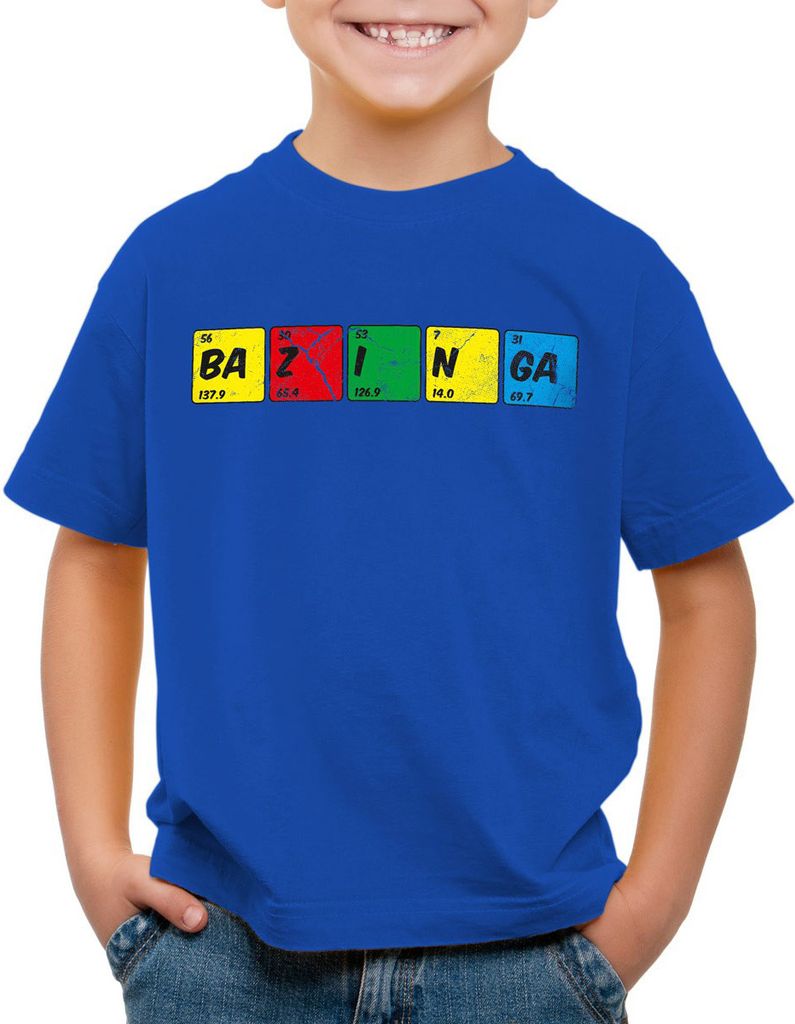 BaumwolleCloud Sheldon Formel Periodensystem Kinder T-Shirt chemie