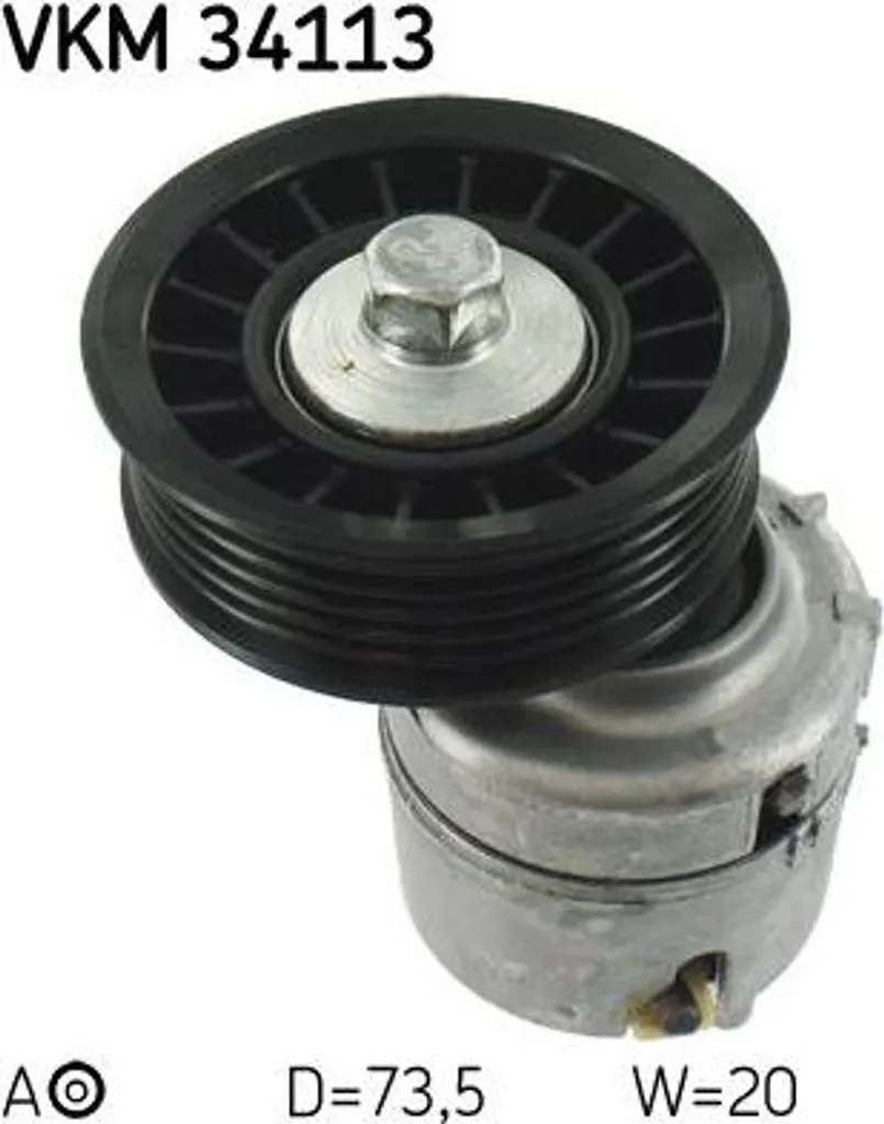 SKF VKM 34113 Rouleau Tendeur Courroie pour Fiesta OE 1102823