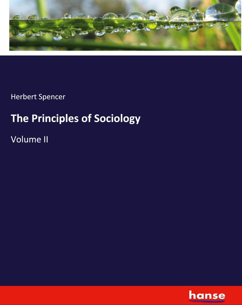 The Principles of Sociology