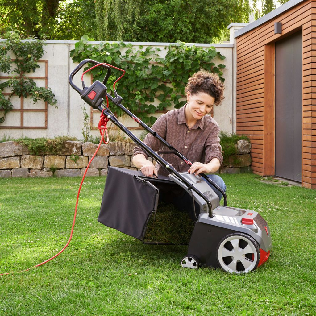 Scarificatore Elettrico AL-KO Combi Care 38.4 E - 1400W, Larghezza 38cm, Con Sacco - Foto 2