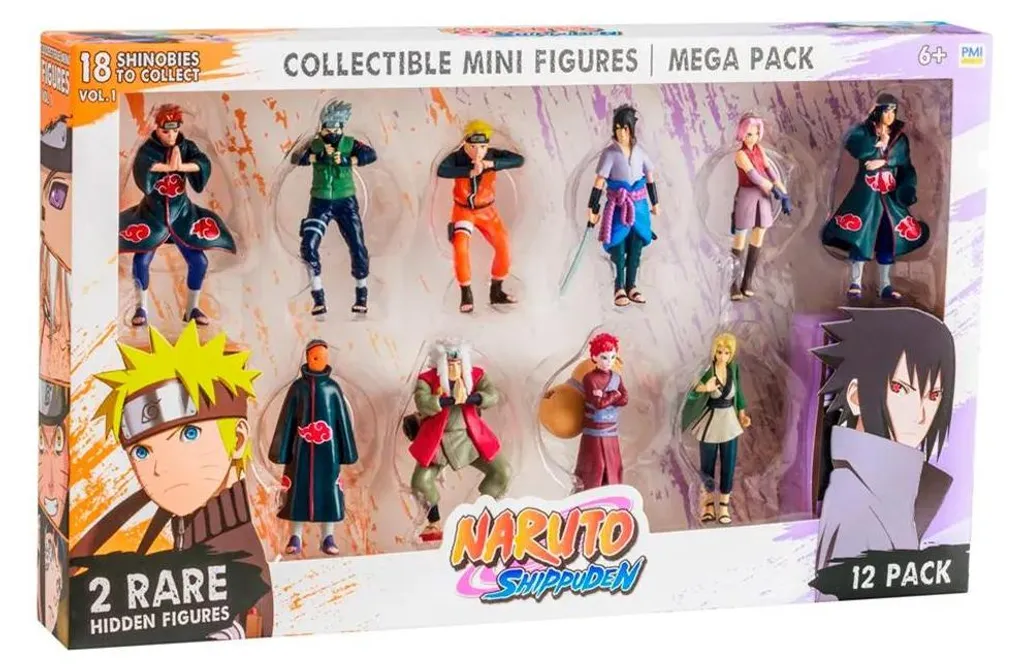 Lot de figurines Naruto Shippuden miniatures pour collectionneur de manga