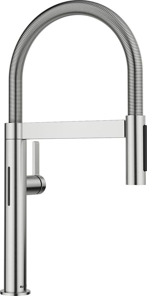 BLANCO CULINA-S II Mini Sensor Küchenarmatur Wasserhahn Hochdruck PVD steel Schlauchbrause - inkl.